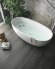 Ванна из искусственного камня NT308 1700 PULSANTE NT BAGNO цвет: белый матовый