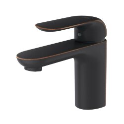 Смеситель для раковины, DA1022118  - Venice D&K цвет: черный