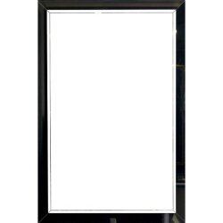 Зеркало Vallessi Dolce Black 105x70 см цвет: черный ArmadiArt арт. 567-B