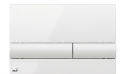 Клавиша смыва AlcaPlast M1710 цвет: белый 