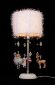 Настольная лампа современный TL-7720-1CRW, Abrasax цвет: белый