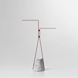 Напольный полотенцедержатель 160х430х640, база из мрамора Carrara satinato, Antonio Lupi Halo арт. HALO3A.6/5105 Напольный полотенцедержатель 160х430х640, база из мрамора Carrara satinato, Antonio Lupi Halo арт. HALO3A.6/5105