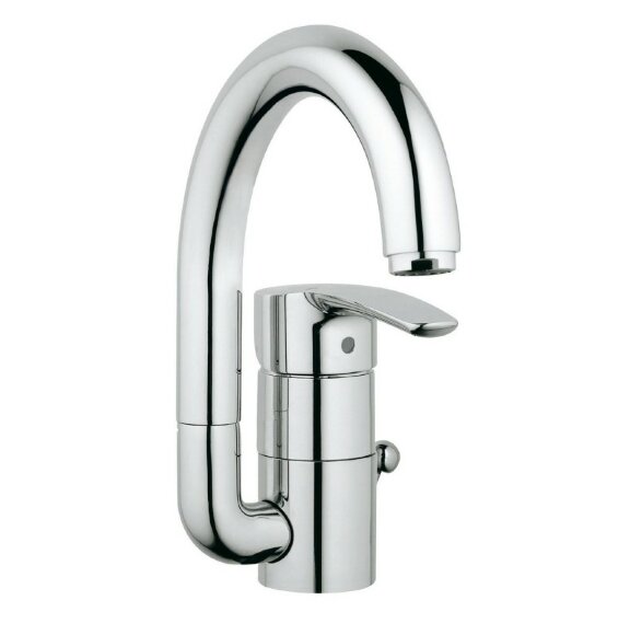 Смеситель для раковины с поворотным изливом GROHE Eurostyle арт. 32444001