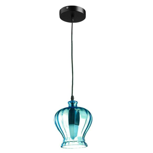 Подвесной светильник, вид ретро 25 Arte Lamp цвет:  синий - A8127SP-1BL