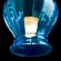 Подвесной светильник, вид ретро 25 Arte Lamp цвет:  синий - A8127SP-1BL