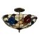 Потолочный светильник, вид тиффани Florizel Arte Lamp цвет:  бежевый - A3165PL-2BG