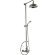 Душевая стойка : термостатический смеситель для душа, верхний душ, ручной душ с держателем и шлангом CISAL Arcana Toscana цвет: хром арт. TS00407021