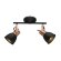 Спот, вид лофт 1677 Arte Lamp цвет:  черный - A1677PL-2BK