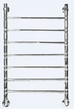 Водяной полотенцесушитель 80 х 50 см Двин Bubble 1, цвет: состаренная бронза полуглянец , арт. 71185