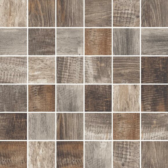 Мозаика INWOOD DARK GREY MOSAICO RONDINE 30x30 арт. J87096