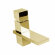 Смеситель для раковины, на 1 отв., c заглушкой 1”1/4 BOSSINI Cube арт. Z004301.021 цвет: золото