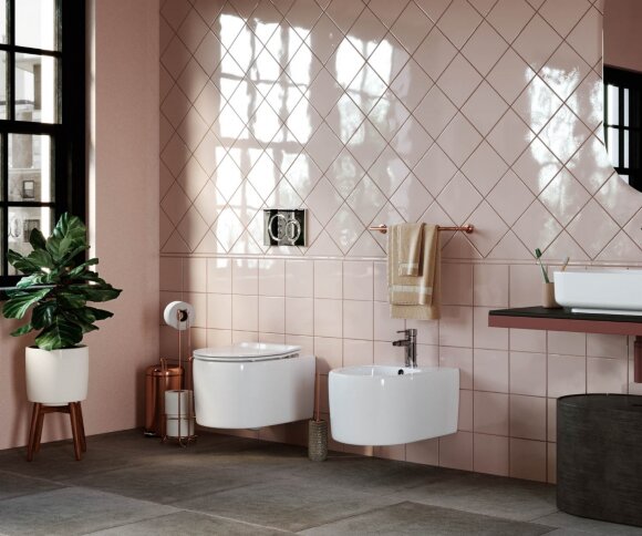 Подвесное биде Moments Ceramica Nova (белый) CN3004