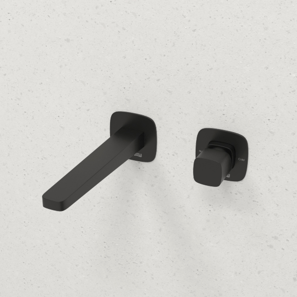 Встраиваемый смеситель для раковины WasserKraft Nuthe 9100, цвет: чёрный матовый, арт. A9151.315