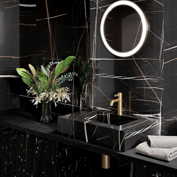 Купить в Москве Мозаика Italon Charme Deluxe 610110000643 Sahara Noir Strip Lux Ret 26x75 недорого