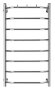 Полотенцесушитель водяной, хром, Secado 100x60, Агата 1 К - 4603777444037