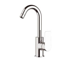 Смеситель для кухни REMER Infinity с поворотным изливом I72C хром глянцевый