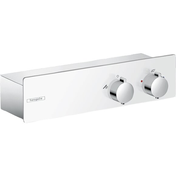 Смеситель для душа, 13102400 ShowerTablet Hansgrohe, цвет: с термостатом белый хром
