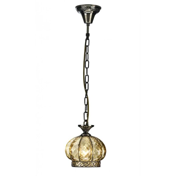 Подвесной светильник, вид прованс Venezia Bronze Arte Lamp цвет:  желтый - A2106SP-1AB