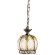 Подвесной светильник, вид прованс Venezia Bronze Arte Lamp цвет:  желтый - A2106SP-1AB