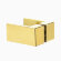 Душевое ограждение P 120x100x200 Avexa gold New Trendy золото арт. EXK-1687