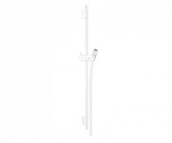 Hansgrohe душевая штанга S Puro 65см со шлангом, Unica, матовый белый арт. 28632700 Hansgrohe душевая штанга S Puro 65см со шлангом, Unica, матовый белый арт. 28632700