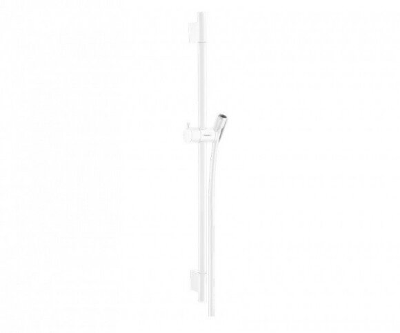 Hansgrohe душевая штанга S Puro 65см со шлангом, Unica, матовый белый арт. 28632700