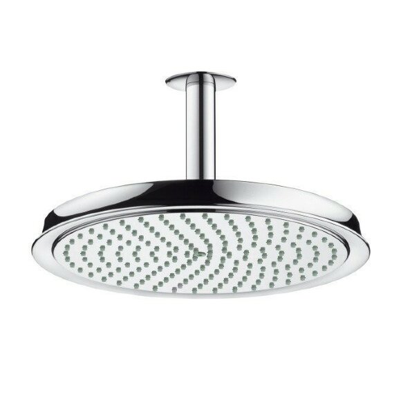 Hansgrohe верхний душ 270 с потолочным кронштейном, Raindance Classic, глянцевый хром арт. 27405000