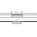 Hansgrohe внешняя часть трапа для душа 120 см, укорачиваемая, RainDrain Flex, матовый черный арт. 56054670