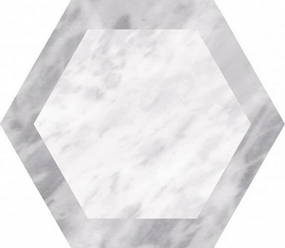 Керамогранит EQUIPE BARDIGLIO 23771 Hexagon Decor Geo 17,5x20 см