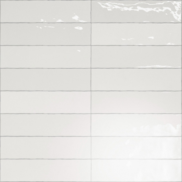 Керамическая плитка 30 x 7.5 см  Vilar Albaro Nairobi off white, цвет: белый глянец, арт. 140497
