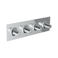 Смеситель термостатический горизонтальный встраиваемый для душа 3-х функциональный CISAL Vita цвет: хром арт. VI01R30021 Смеситель термостатический горизонтальный встраиваемый для душа 3-х функциональный CISAL Vita цвет: хром арт. VI01R30021