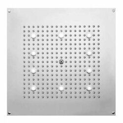 Верхний душ 470x470 мм, с 10 LED (белый), блок питания/управления, Cromoterapia BOSSINI Cube арт. H37453.030 цвет: хром Верхний душ 470x470 мм, с 10 LED (белый), блок питания/управления, Cromoterapia BOSSINI Cube арт. H37453.030 цвет: хром