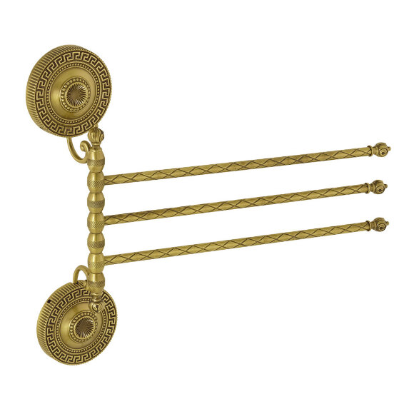 Полотенцедержатель тройной поворотный, Migliore Montecarlo, бронза арт. 31785