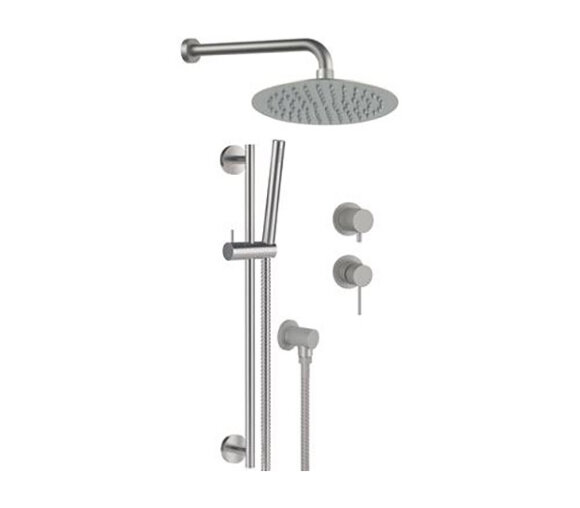 Душевой комплект REMER X Style Inox SSX92PS01UFM25, цвет: нержавеющая сталь