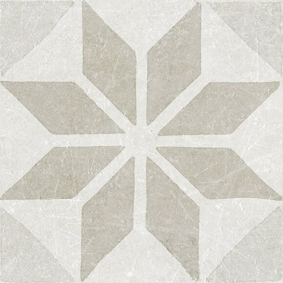 Керамогранит Decor star white 20x20 Cifre MATERIA арт. 78796545