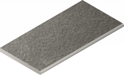 Бортик Italon Контемпора, 30 х 60 см, цвет: серый, арт. 620090000229