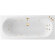 Акриловая ванна Oceana Slim 160x75 с гидромассажем Excellent, WAEX.OCE16S.SMART.GL