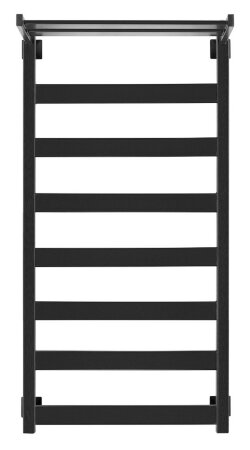 Полотенцесушитель водяной, черный, Secado 120x60, Комано 1 СП - 4603777475055