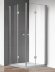 Душевой уголок ECO Хром Cezares - ECO-O-AS-2-80-C-Cr