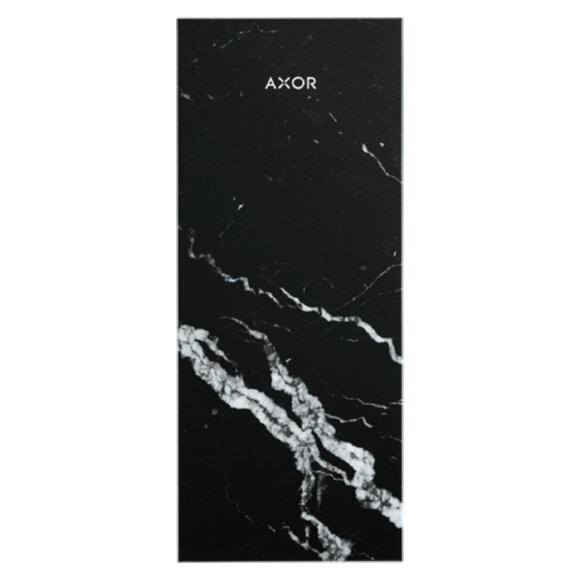 Панель для смесителя, на излив 15см., MyEdition 47915000 цвет: мрамор черный, Axor