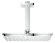 Потолочный душ с кронштейном (хром) GROHE Rainshower Allure арт. 26065000