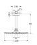 Потолочный душ с кронштейном (хром) GROHE Rainshower Allure арт. 26065000