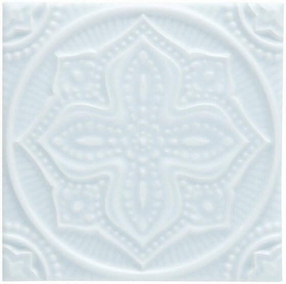 Декор RELIEVE MANDALA PLANET ICE BLUE 14.8 X 14.8 ADEX  арт. ADST4096