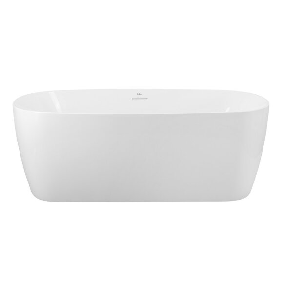 BelBagno Акриловая ванна 170x80, отдельностоящая, овальная, белая, арт. BB415-1700-800
