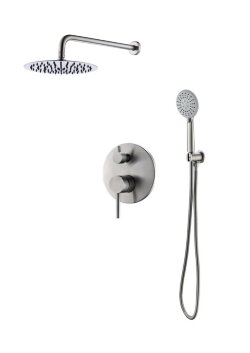 BelBagno Душевая система, матовый сатин, ETNA, арт. ETNA-SET-DDS-IN BelBagno Душевая система, матовый сатин, ETNA, арт. ETNA-SET-DDS-IN