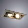 Встраиваемый светильник, вид современный Cardani Piccolo GY Arte Lamp цвет:  серый - A5941PL-2GY