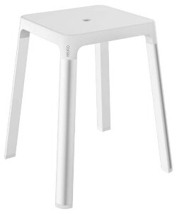 Keuco Стульчик для ванной, Axess, 35082 170051 цвет: алюминий серебристый анодированный, белый Keuco Стульчик для ванной, Axess, 35082 170051 цвет: алюминий серебристый анодированный, белый