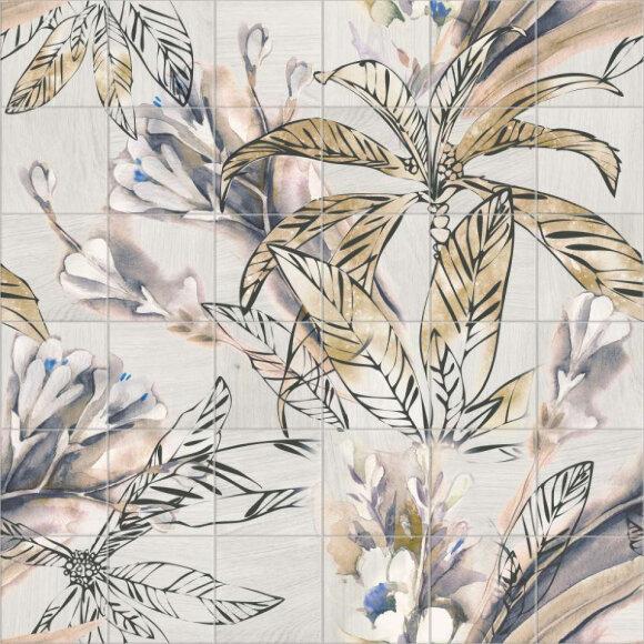 Mural Autumn Leaves 20x20 (комп/36шт) MAINZU арт. УТ-00026803
