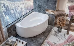 Ванна LIBRETTO 160X100-L (Пр. угл.) (1W28) Kolpa-San