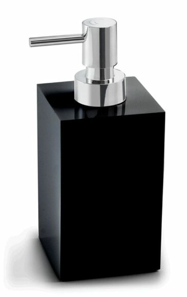 Настольный дозатор с пластиковой помпой, черный матовый, Sofia Gedy, черный арт. SF80(14)
